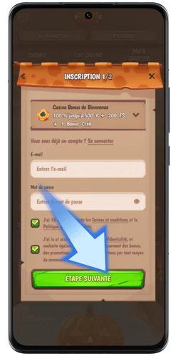 Créer un compte ou se connecter