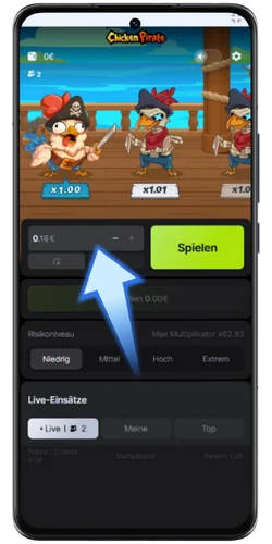 Einsatz festlegen