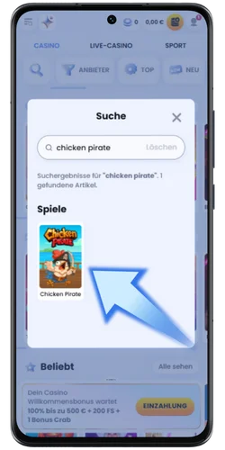 Unser Spiel finden