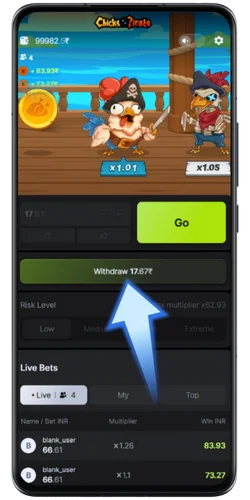 Withdraw your winnings